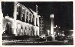 CPA Nice Palais de la Mediterranee et Promenade des Anglais 