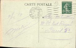 CPA Marseille La Corniche Quartier du Prophete 