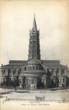 CPA Toulouse Abside de l'Eglise Saint Sernin 