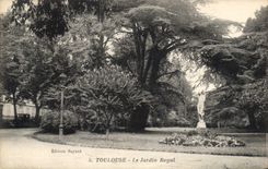 CPA Toulouse Le Jardin Royal 