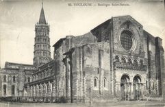 CPA Toulouse Basilique Saint Sernin 
