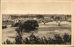 CPA Toulouse Vue generale sur la Garonne 
