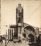 CPA Toulouse La Cathedrale Saint Etienne La Rose 