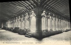 CPA Musee de Toulouse Galeries du Cloitre 
