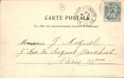 CPA Luchon La Vallee d'Oueil 
