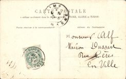 CPA Lui La Voyez pous cette petile grosse polissonne Femme