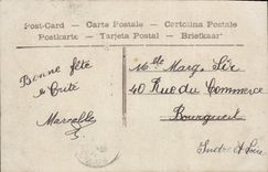 CPA Bonne Fete Enfant Moutons