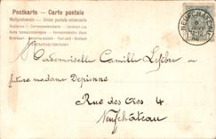 CPA Femme Patins a glace Ange