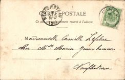 CPA Physionomics Tu sourts comme un ptit amour Homme