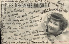 CPA Les Rengaines du Siecle Femme