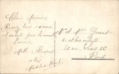 CPA Bonne Annee Femme Fleurs