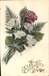 CPA Bonne Fete Fleurs