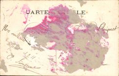 CPA Bonne Annee Homme Fleurs