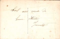 CPA Bonne Annee Femme