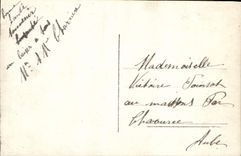 CPA Heureuse Annee Homme