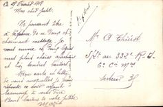 CPA D'un Coeur qui cherif elles sonE le gage Femme