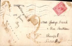 CPA A Joyful Christmas Enfants