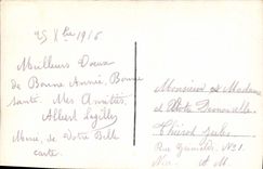 CPA Bonne Annee Fleurs