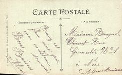 CPA En pensant a vous jai cueille ces fleurs 