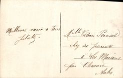 CPA Heureuse Annee Femme