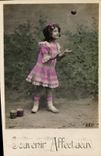 CPA Souvenir Affectueux Enfant