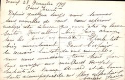 CPA Mes meilleurs voeux pour la Nouvelle Annee Fleurs