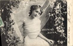 CPA Femme Delphine Didier