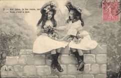 CPA Ah bien je les veux na Enfants