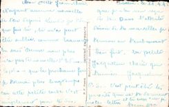 CPA Le Clocher de Mon Coeur Femme