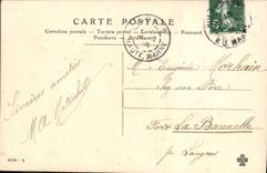 CPA Le Pont des Amours Femme