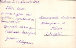 CPA Bonne Annee Fleurs