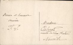 CPA Bonne Heureuse Annee Fleurs