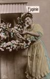 CPA Femme Eugenie