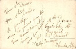 CPA Bonne Fete Fleurs