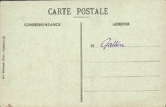 CPA Palais de Versailles Salle du Conseil des Ministres 