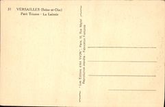 CPA Versailles Seine et Oise Petit Trianon La Laiterie 