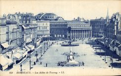 CPA Bordeaux Les Allees de Tourny 