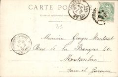 CPA Toulouse Vue Generale prise de l'Eglise de la Dalbade 