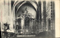 CPA Toulouse Interieur de l'eglise St Nicolas