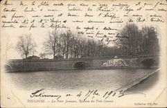 CPA Toulouse Les Ponts Jumeaux Reunion des Trois Canaux 