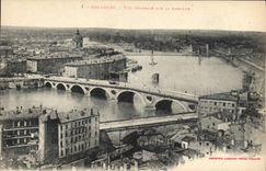 CPA Toulouse Vue Generale sur la Garonne 