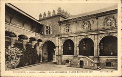 CPA Toulouse Hotel d'Assezat Cour Interieure partie Edifiee en 1557 