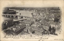 CPA Toulouse  Vue Generale prise de la Dalbade 