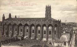 CPA Toulouse Ensemble de l'Ancienne Eglise des Jacorins  