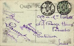 CPA Nice Cascade de Chateau 