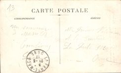 CPA Marseille Groupe Central du Palais Longchamp 