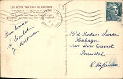 CPA Les Petits Tableaux de Provence Marseille  Route de la Cathedrale 