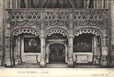 CPA Bourg Eglise de Brou Le Jube 
