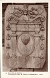 CPA Eglise de Brou Monument de coeur de Claude de Chateauvieux 1558 