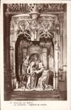 CPA Eglise de Brou La Visitation Fragment de retable 